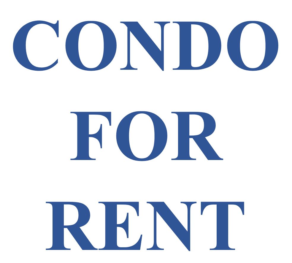 condo for rent